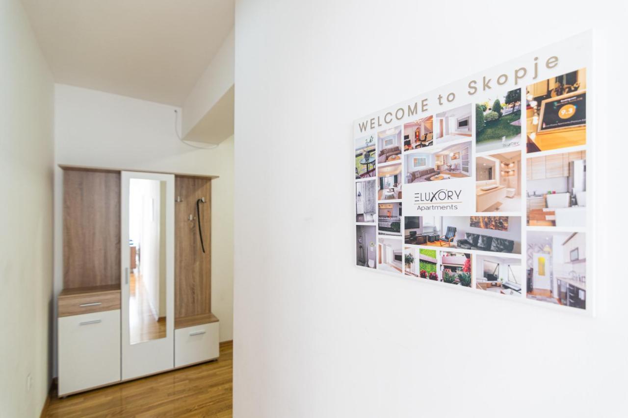 Skopje Eluxory Apartments エクステリア 写真