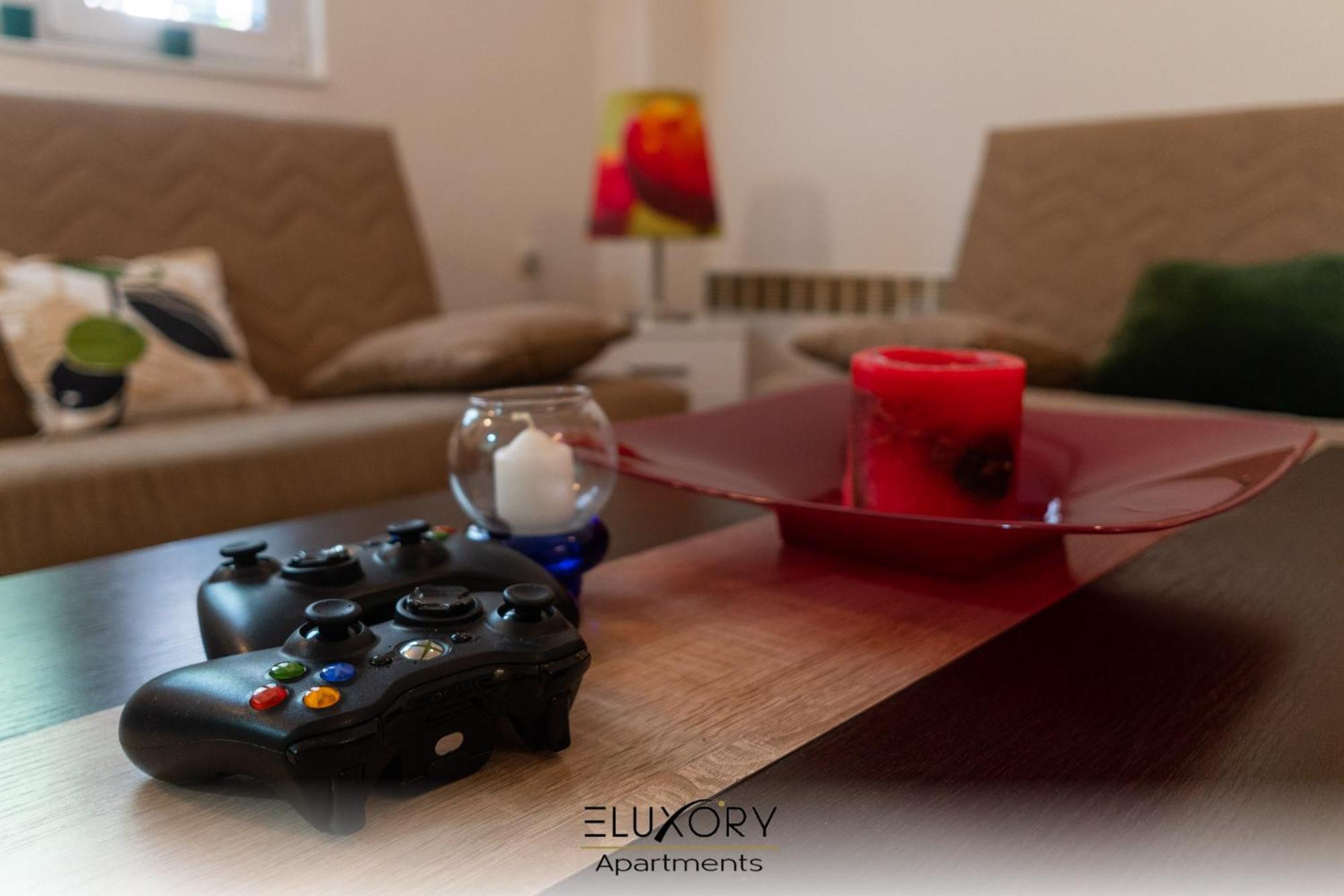 Skopje Eluxory Apartments エクステリア 写真